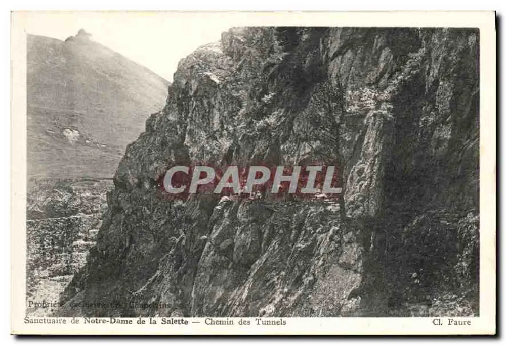 Heiligtum Notre-Dame de la Salette — Weg der Tunnel — Cl. Faure - Vorderseite