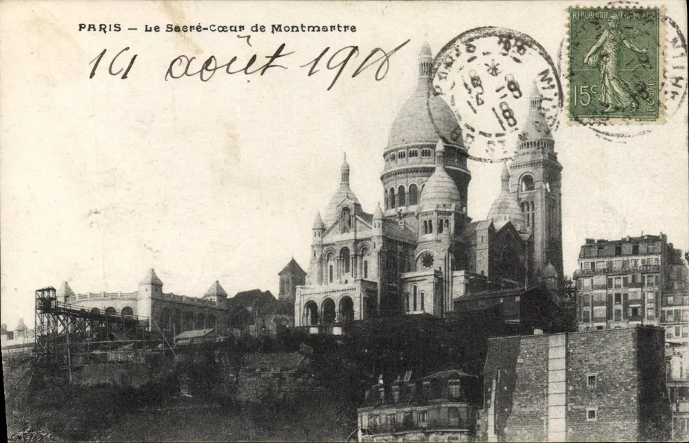 PARIS — Das Heilige Herz von Montmartre — Verlag nicht sichtbar - Vorderseite