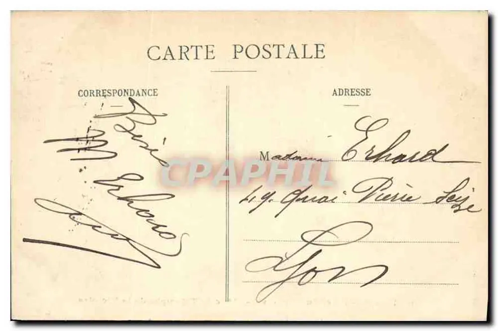 Paris - Place du Carrousel - L'Arc de Triomphe de la Victoire — éditeur '40.' - Verso