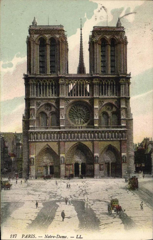 Paris — Notre-Dame — LL — n°127 - Frente