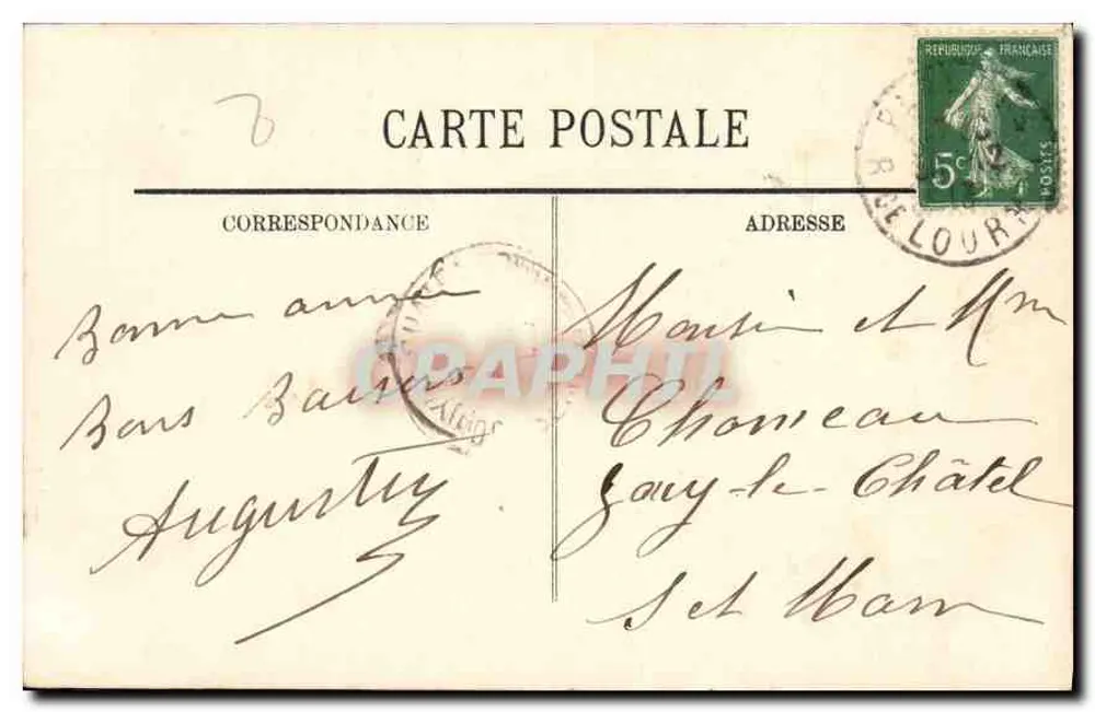 Paris — Notre-Dame — LL — n°127 - Verso