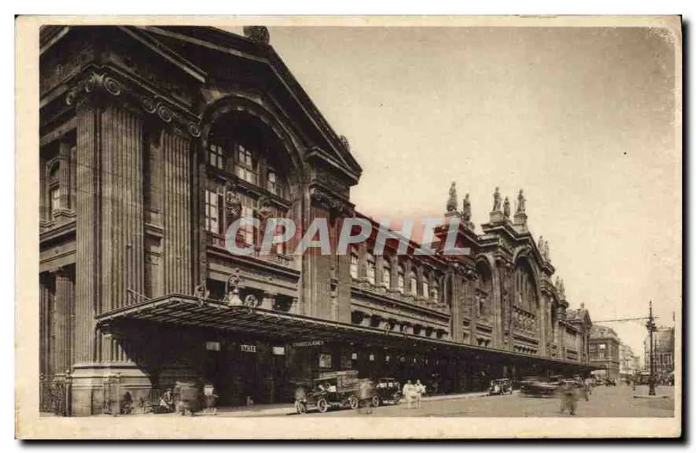 Paris - A Estação da Norte — Edição Réalumar, Paris, n°133 - Frente