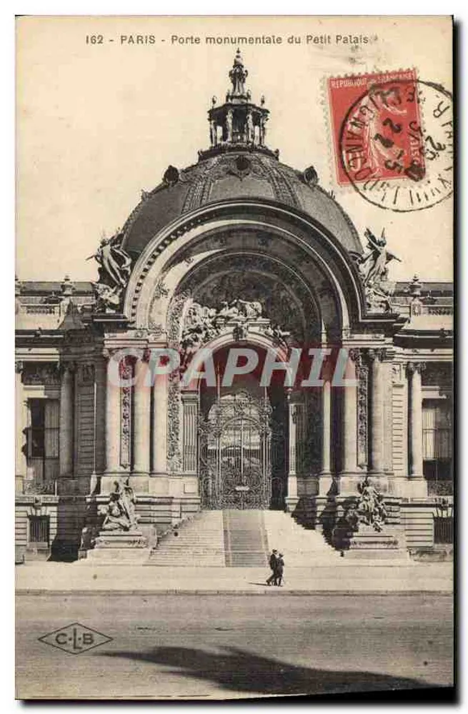 Paris - Porta monumental do Petit Palais — C.1-B, n°162 - Frente