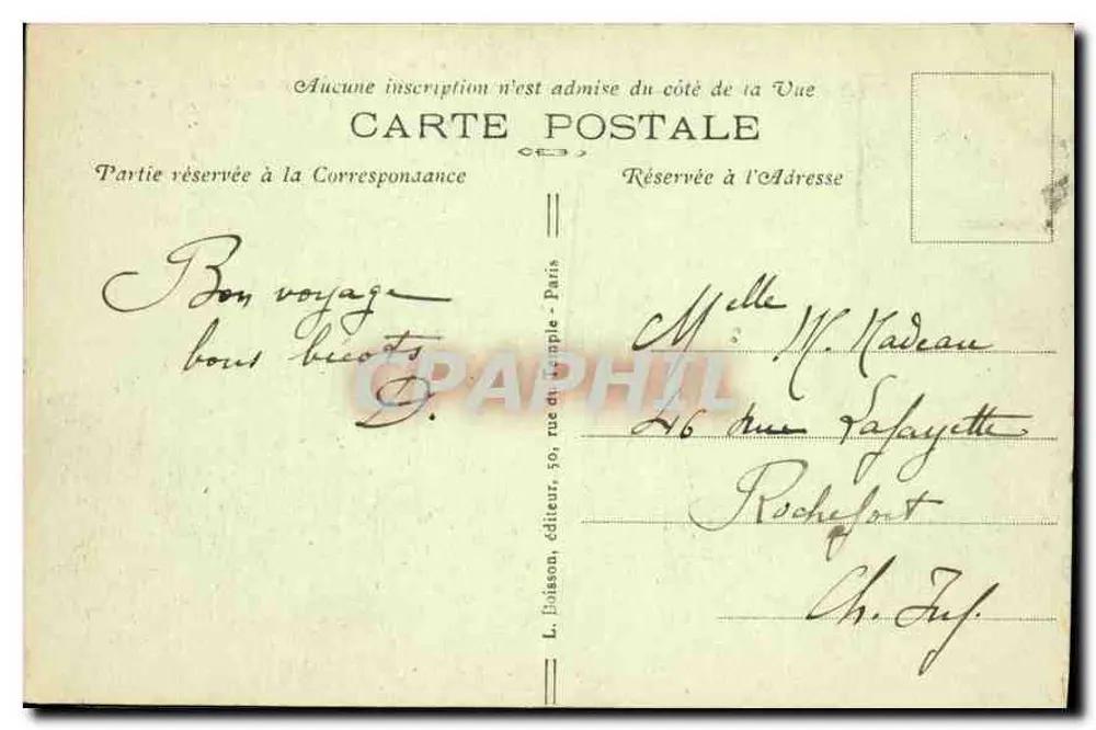 Paris (7e e 8e) — Pont Alexandre-III — J. H. editora - Verso