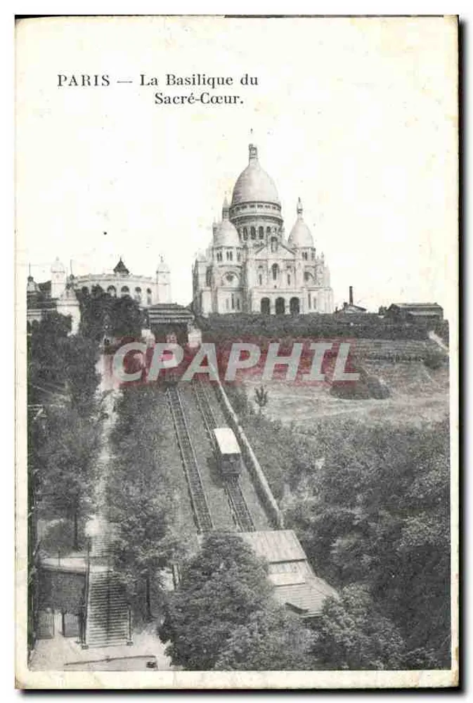 PARIS — La Basilica del Sacro Cuore. - Recto