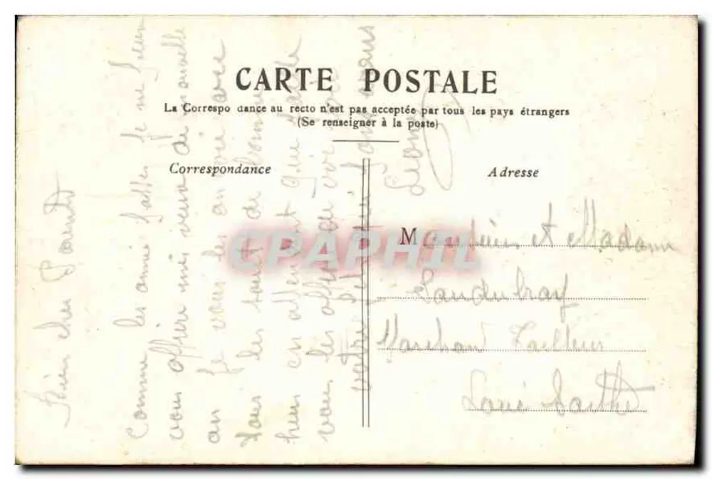PARIS — La Basilica del Sacro Cuore. - Verso