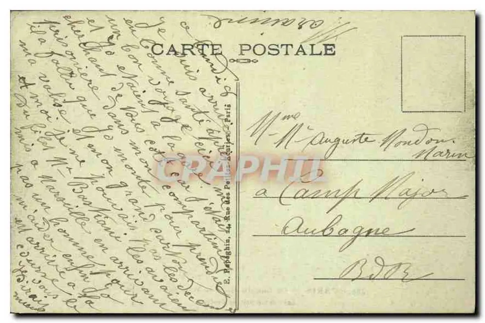 Paris — Le Lac du Bois de Boulogne — A. P. n° 286 - Verso