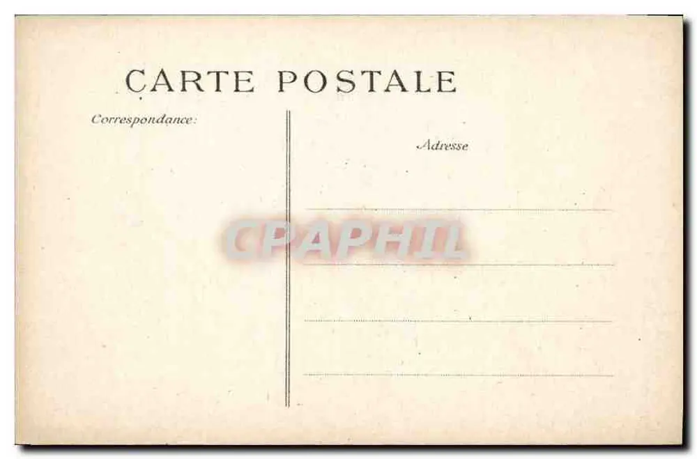 Paris - Les Invalides - Túmulo de Napoleão I — editor não visível, n° de série 39 - Verso