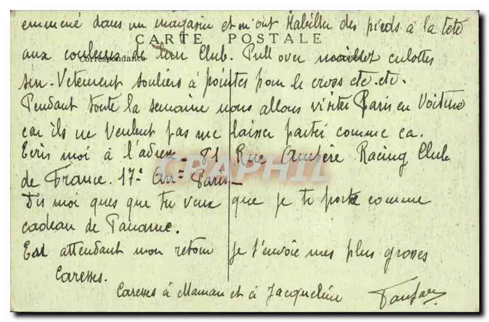 A Coluna Vendôme — Paris — editor F.F. Paris, n° 69 - Verso