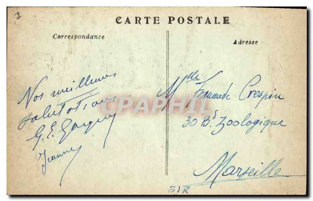 Paris — Le Panthéon — J. M. T. Paris, n°12 - Verso