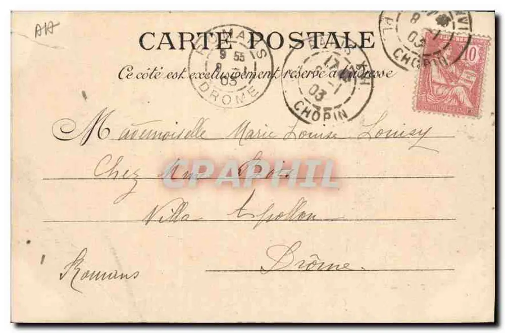 Paris — Theater du Châtelet, Tour Saint-Jacques, Theater Sarah Bernhardt — L. J. & Cie, Verlag, Augoussin, Paris - Rückseite