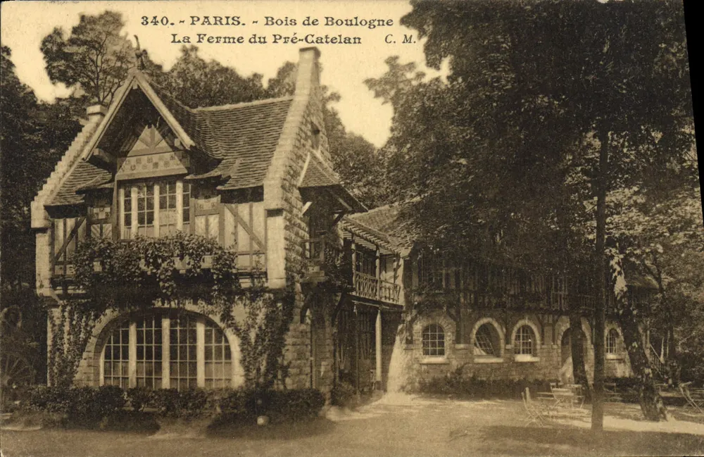Paris - Bois de Boulogne - La Ferme du Pré-Catelan - C.M. n°340 - Recto