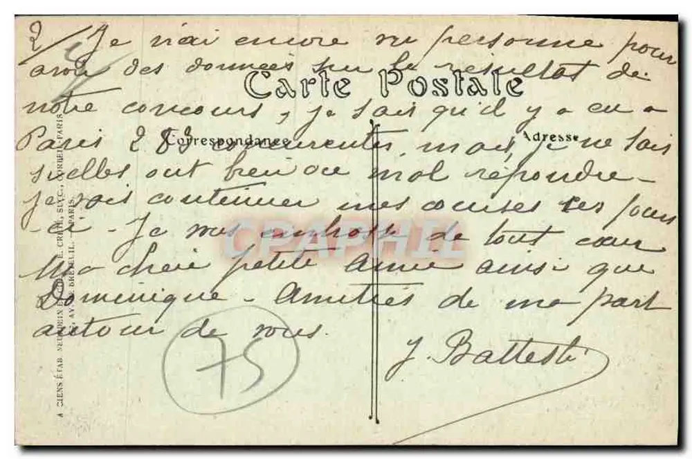 Paris — Notre-Dame, visão geral — ND hot - Verso