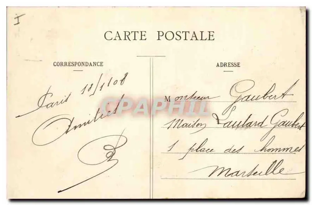 PARIS - A Câmara dos Deputados — editor desconhecido, n° 217 - Verso
