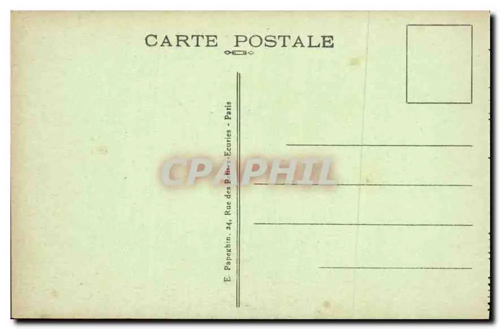Notre-Dame de Paris — Südseite (am Ufer der Seine) — A. P. n°267 - Rückseite