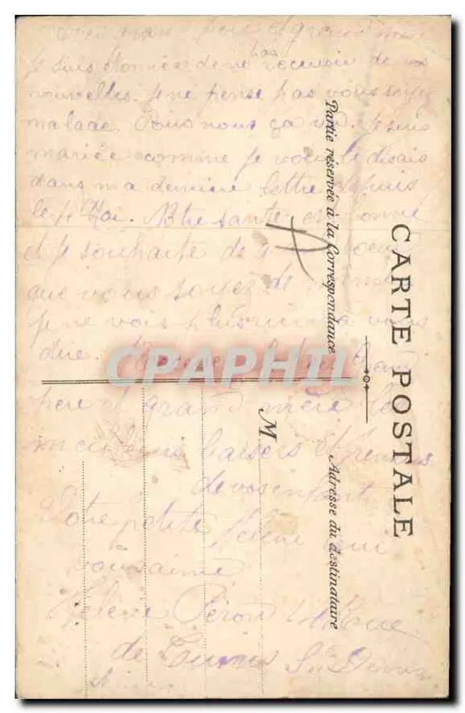 Paris - Notre-Dame — vista da fachada gótica — editor não identificado - Verso