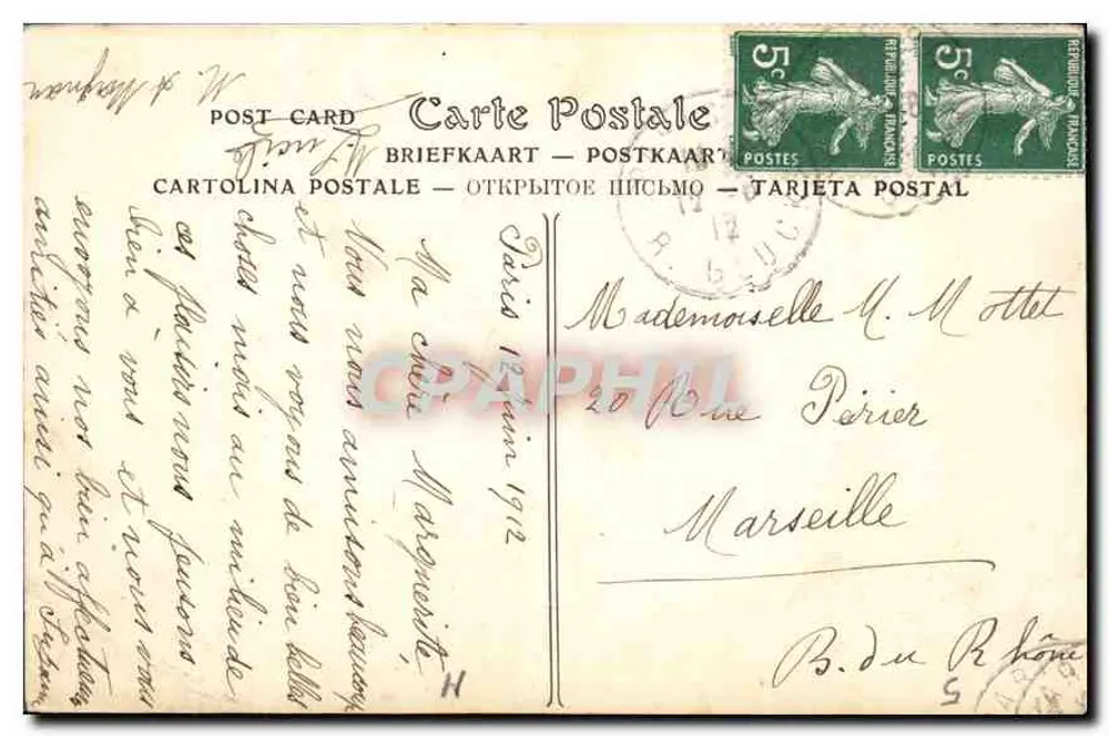 Paris — Fachada de Nossa Senhora — ND Fot. - Verso