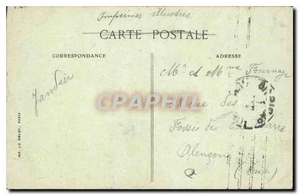 Święta Kaplica — Paryż — wydawca B.D. nr 4318 - Rewers