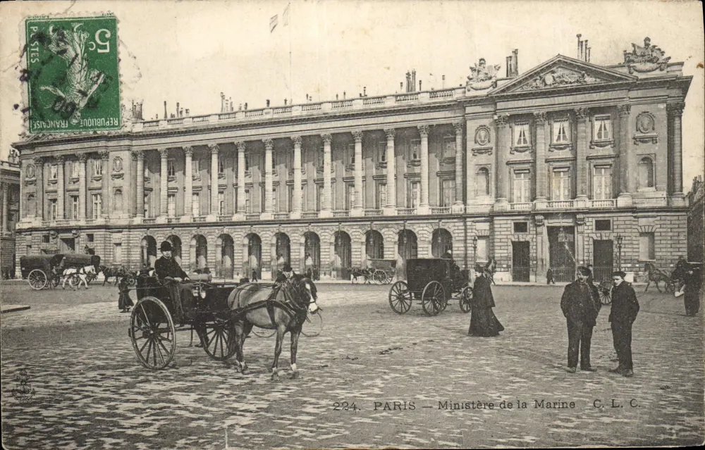 Paris — Ministerium der Marine — C. L. C. n°224 - Vorderseite