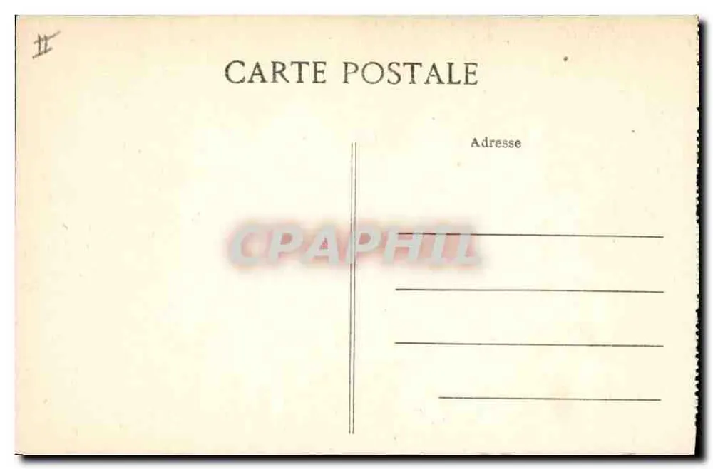MONT VENTOUX (Vaucluse) H. 1908 m. — Die Ställe unter der Schnee — Editions Artistiques Vve J. Brun, Carpentras - Rückseite