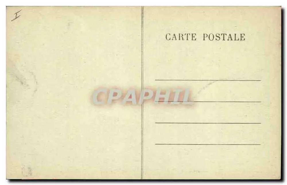 Limoges — Perspektive, Gärten des Bischofs, eine Wiese — MTLC, n° 252 - Rückseite