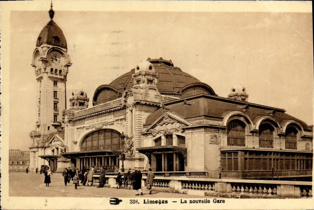 Limeuges — A nova Estação — Editor não identificado, n° 338 - Frente