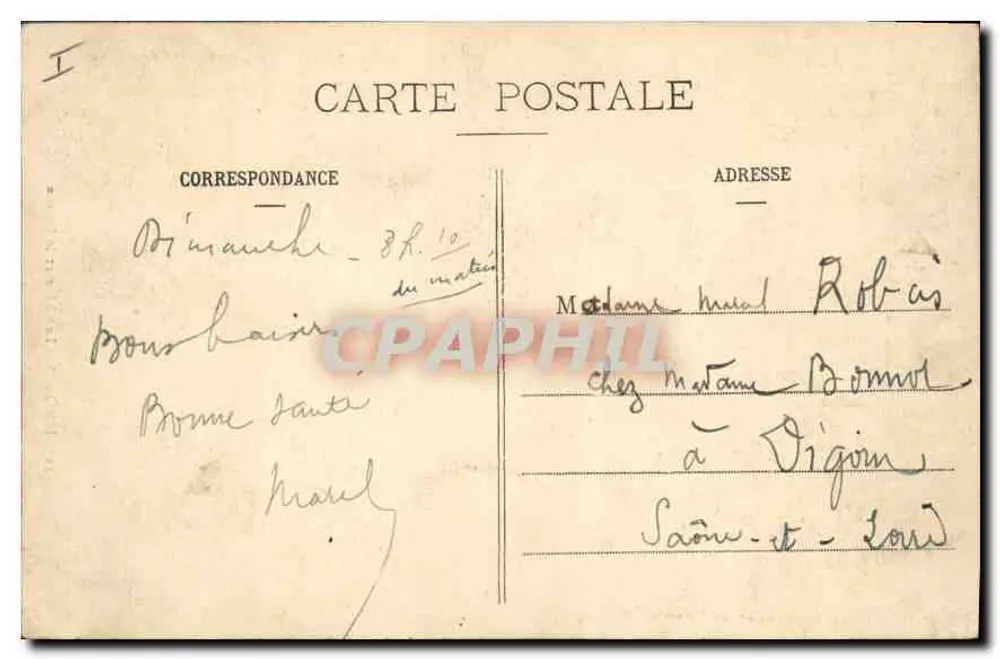 Limoges - De Eik en de Stengel — Uitgave van Conserver du Centre, Limoges, nr. 16 - Achterkant