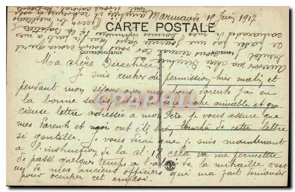 Limoges — Porte Saint-Jean — Wyd. Bourrechot, Limoges - Rewers