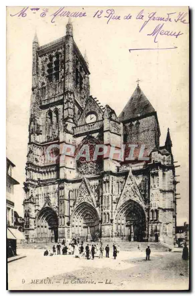 Meaux — A Catedral — LL - Frente