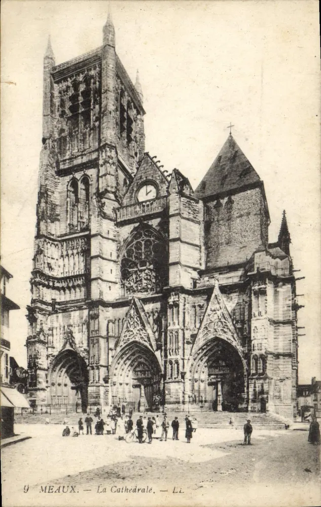 Meaux — A Catedral — LL - Frente
