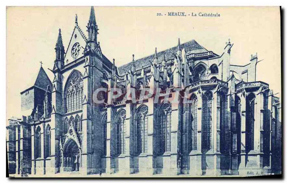 Meaux - A Catedral — Editor J. B. - Frente