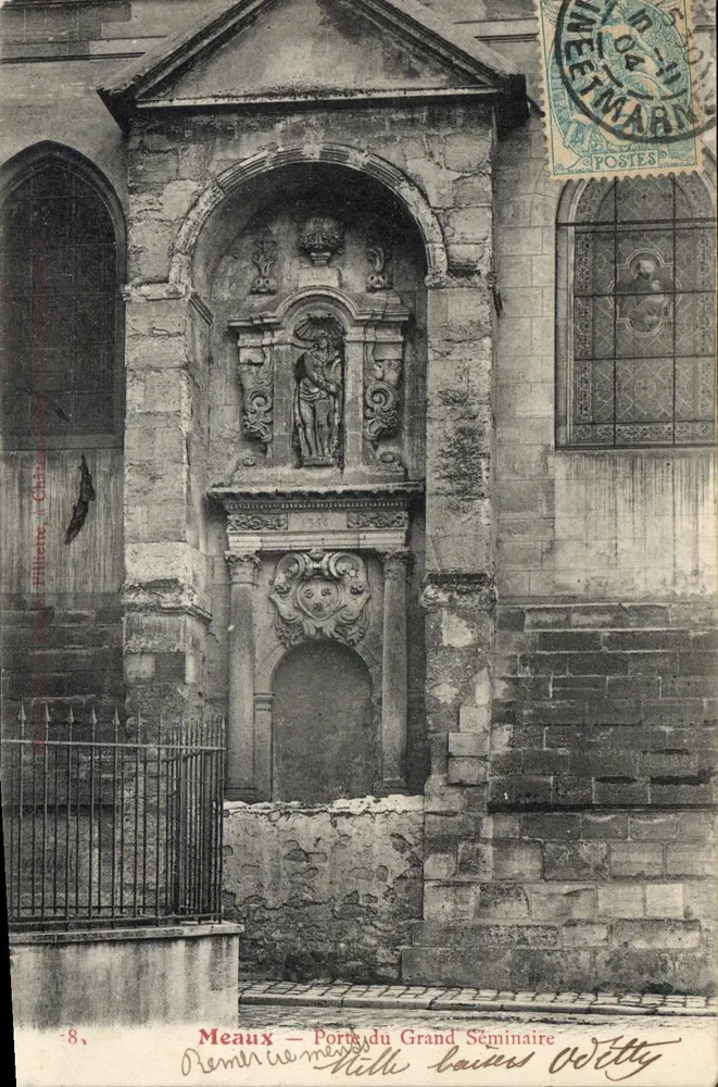 Meaux — Tor zur Grande Seminare — Verlag Cottty, Nr. 8 - Vorderseite