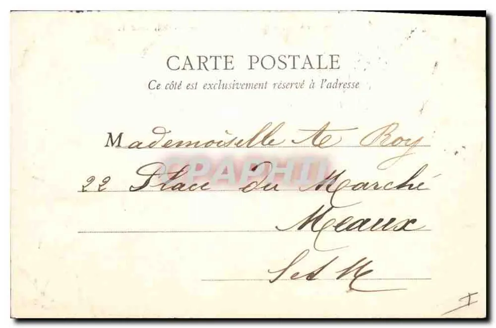 Meaux — Tor zur Grande Seminare — Verlag Cottty, Nr. 8 - Rückseite