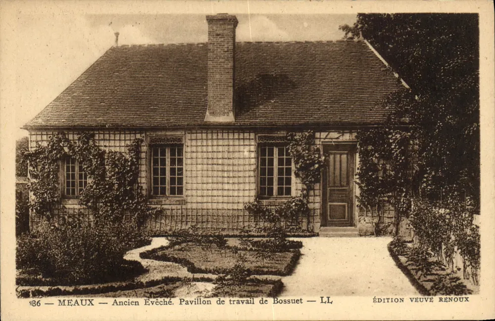 Meaux — Ehemaliges Bistum. Pavillon des Arbeitszimmers von Bossuet — Edition Veuve Renoux - Vorderseite