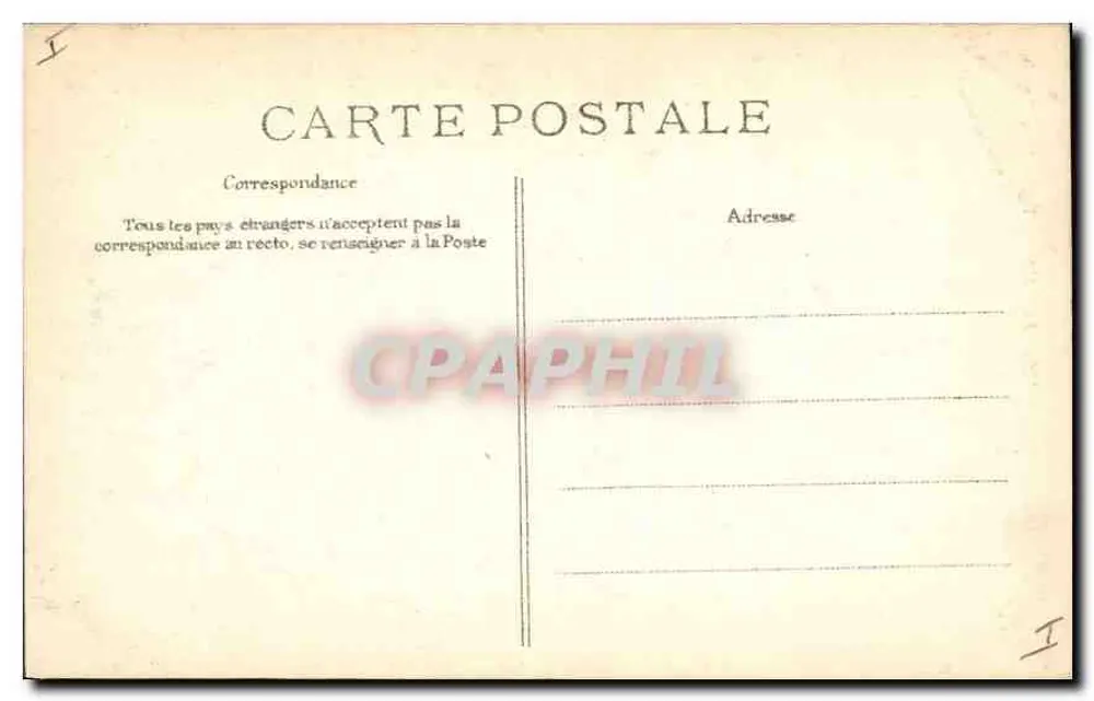 Melun — Igreja de São Aspaït — Editor E.D. n°820 - Verso