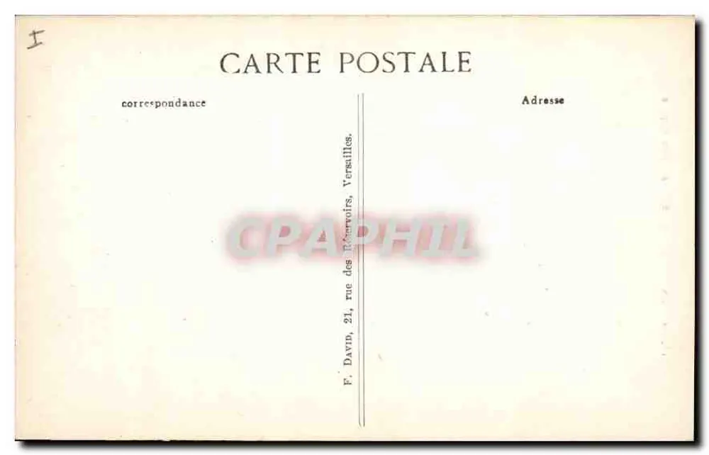 Melun — Igreja de São Aspals — editor C.P.D. - Verso