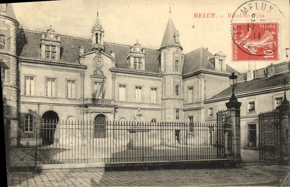 Melun — Hotel-de-Ville — Editor: Des Grieux-Mohrmeier - Frente