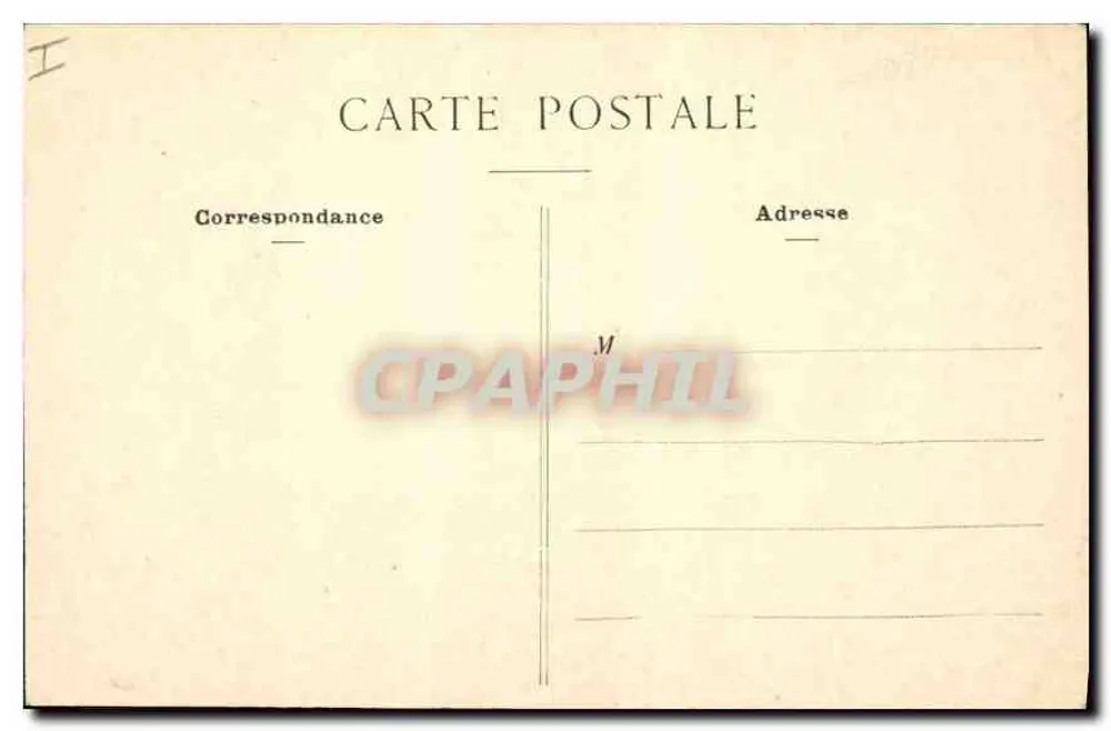 Melun — O Palácio de Justiça — editor desconhecido, n° 13 - Verso