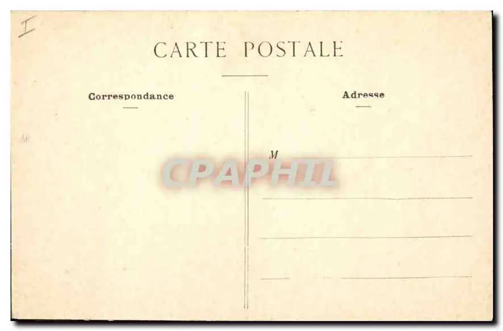 Melun — O Hôtel-de-Ville — editor não identificado, n° de série 13 - Verso