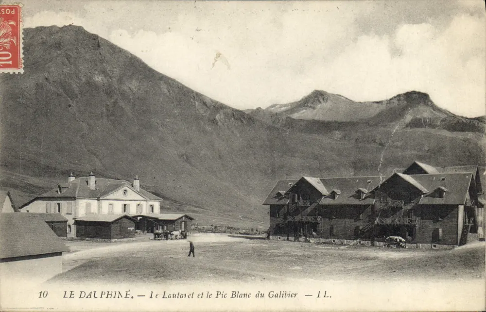 Le Lautaret und der Pic Blanc du Galibier — LL. — Sod - Vorderseite
