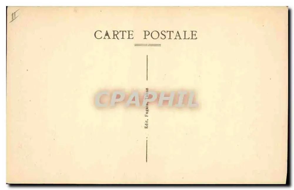 Le Lautaret — Hotel P. L. M. (2400 m.) — Verlag Faganin, Toulouse - Rückseite