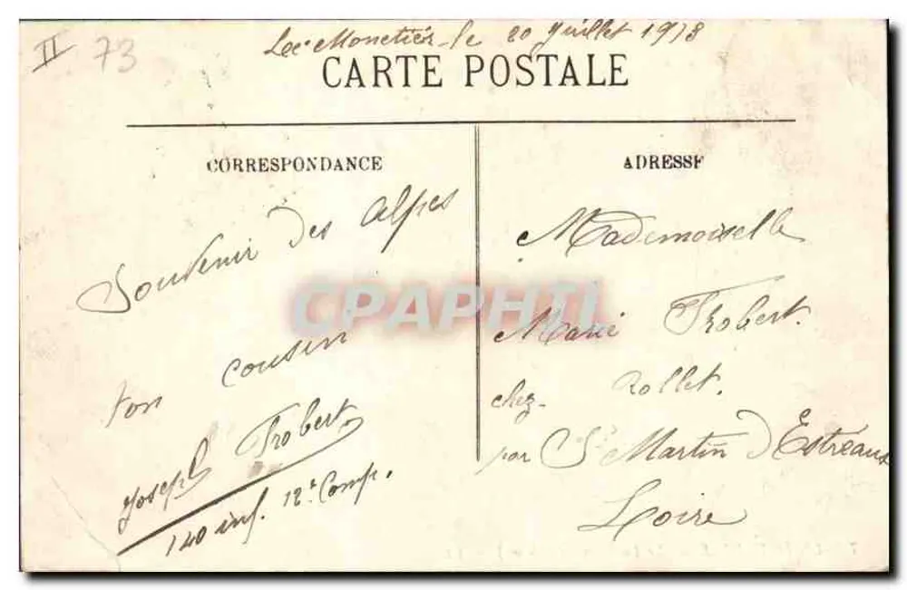 O Lautaret (2.075 m.) — LL. — O Dauphiné — editor LL - Verso