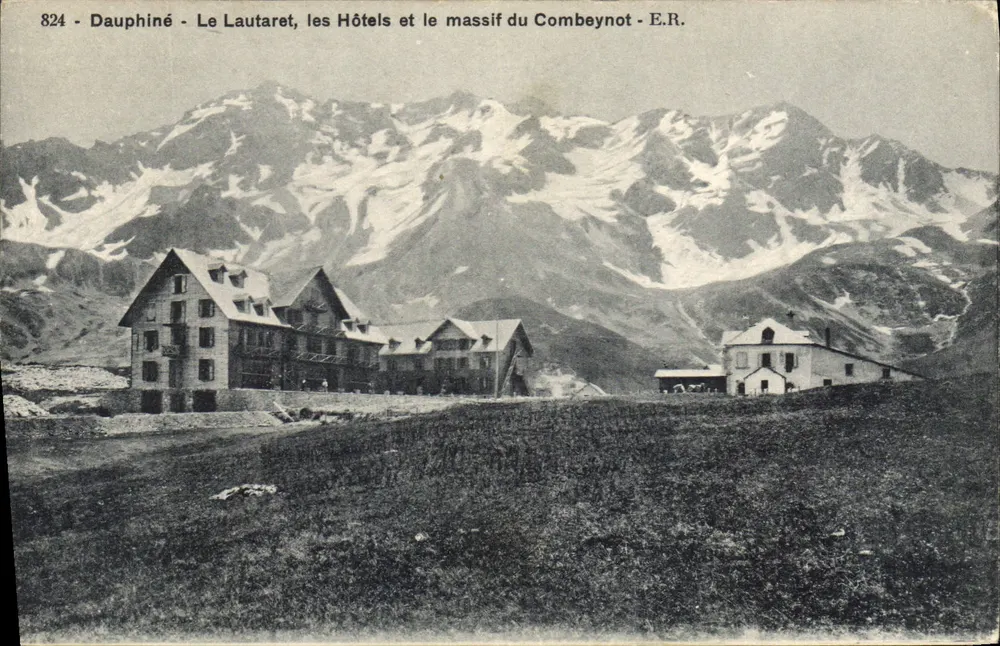 Dauphiné - Le Lautaret, die Hotels und der Combeynot-Massiv - E.R. - Vorderseite