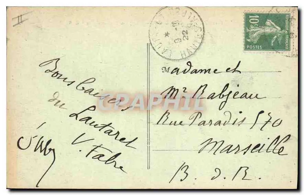Le Lautaret (2.075 m.) — Die Hotels — E.R. — Dauphiné - Rückseite