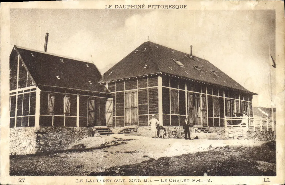 Le Lautaret (Höhe 2075 m.) — Das Chalet P.I.M. — Das pittoreske Dauphiné - Vorderseite