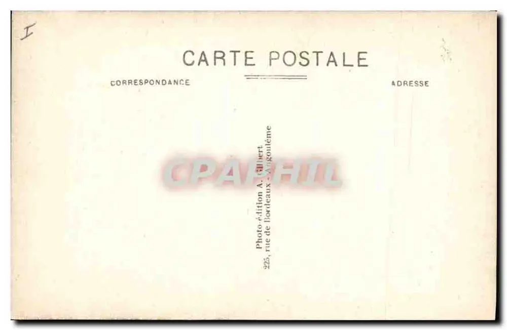 Die Quellen der TOUVRE bei Magnac — Die pittoreske Charente — Reprod. Intend. n° 4019 - Rückseite