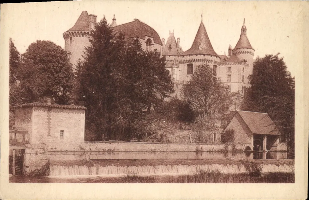 Verteuil — Schloss und Ufer der Charente — A.G.A. n°937 - Vorderseite