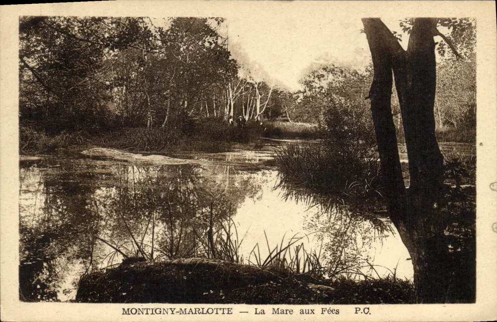 Montigny-Marlotte — Der Fabelteich — P.C. - Vorderseite