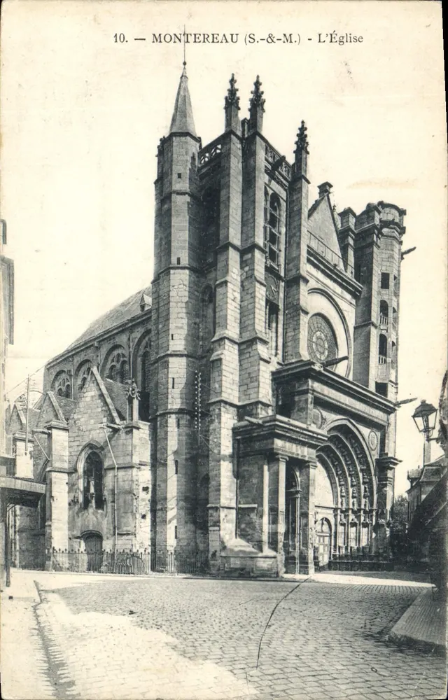 Montereau (S.-&-M.) - La Iglesia - Anverso