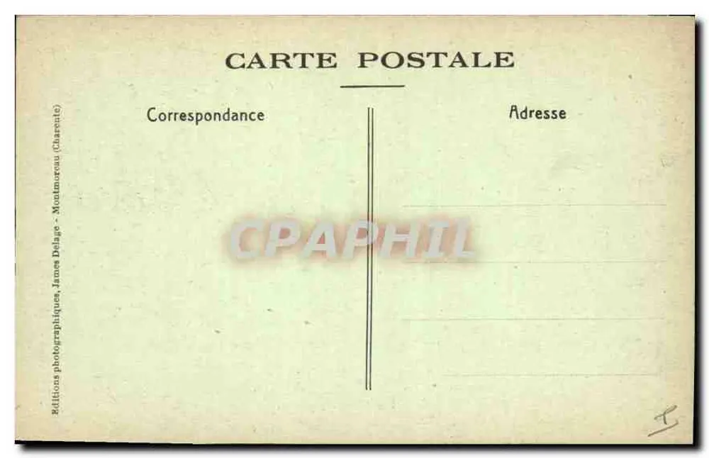 Montmoreau (Charente) — Poort van het Kasteel - Achterkant